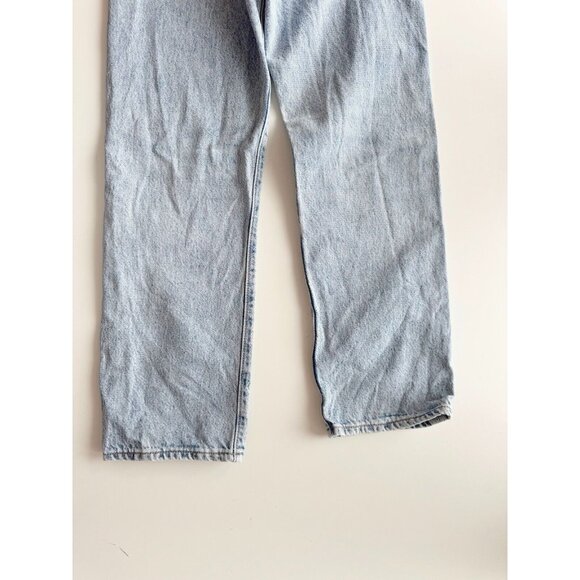 LEVI'S Wedgie Straight Montgomery Baked Light High Rise Cropped Jeans, Size 25 - Picture 10 of 15